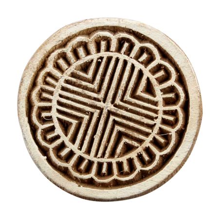 Set of 1 Piece New Wooden Printing Block